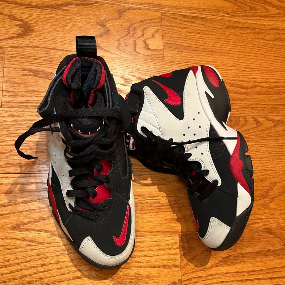 Nike Air Maestro 2 LTD Men’s 9.5 AH8511-002 Black, Gym Red, Vast Grey